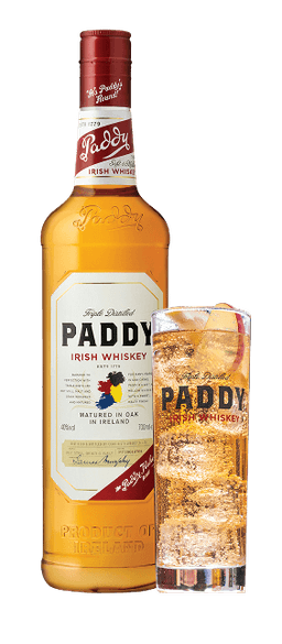 Paddy Whiskey Bottle
